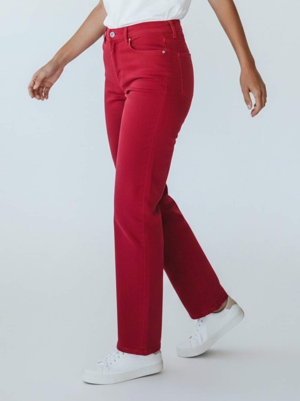 Gloria Vanderbilt Amanda Red Jeans